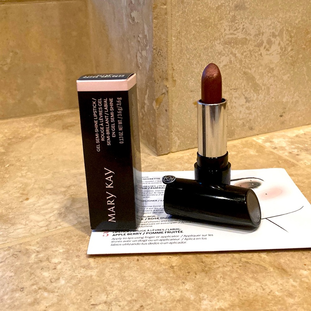 Mary Kay Downtown Brown Semi Shine Lipstick NEW